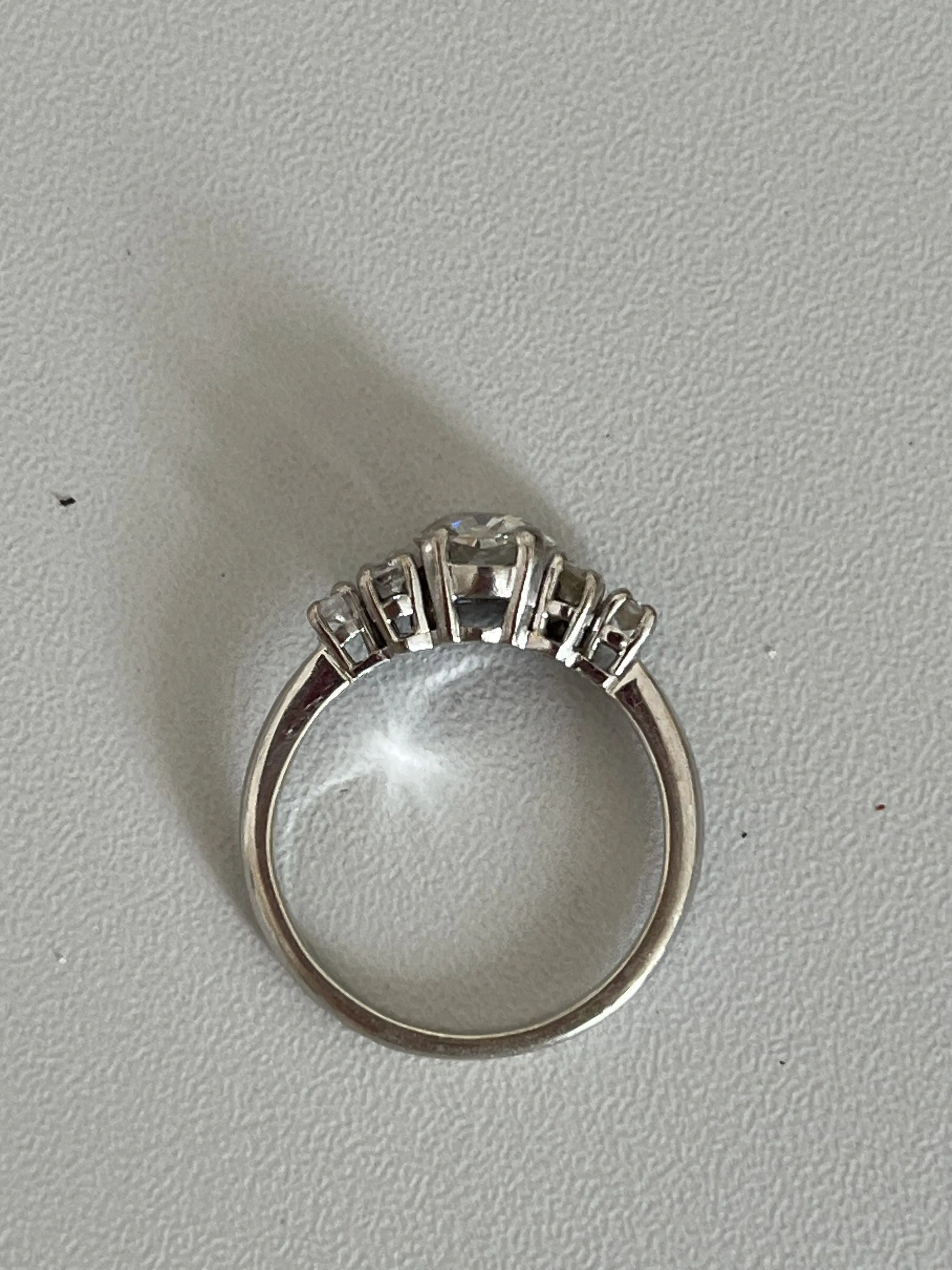 Bague Or blanc diamants sold by 58 Facettes product image thumbnail 5