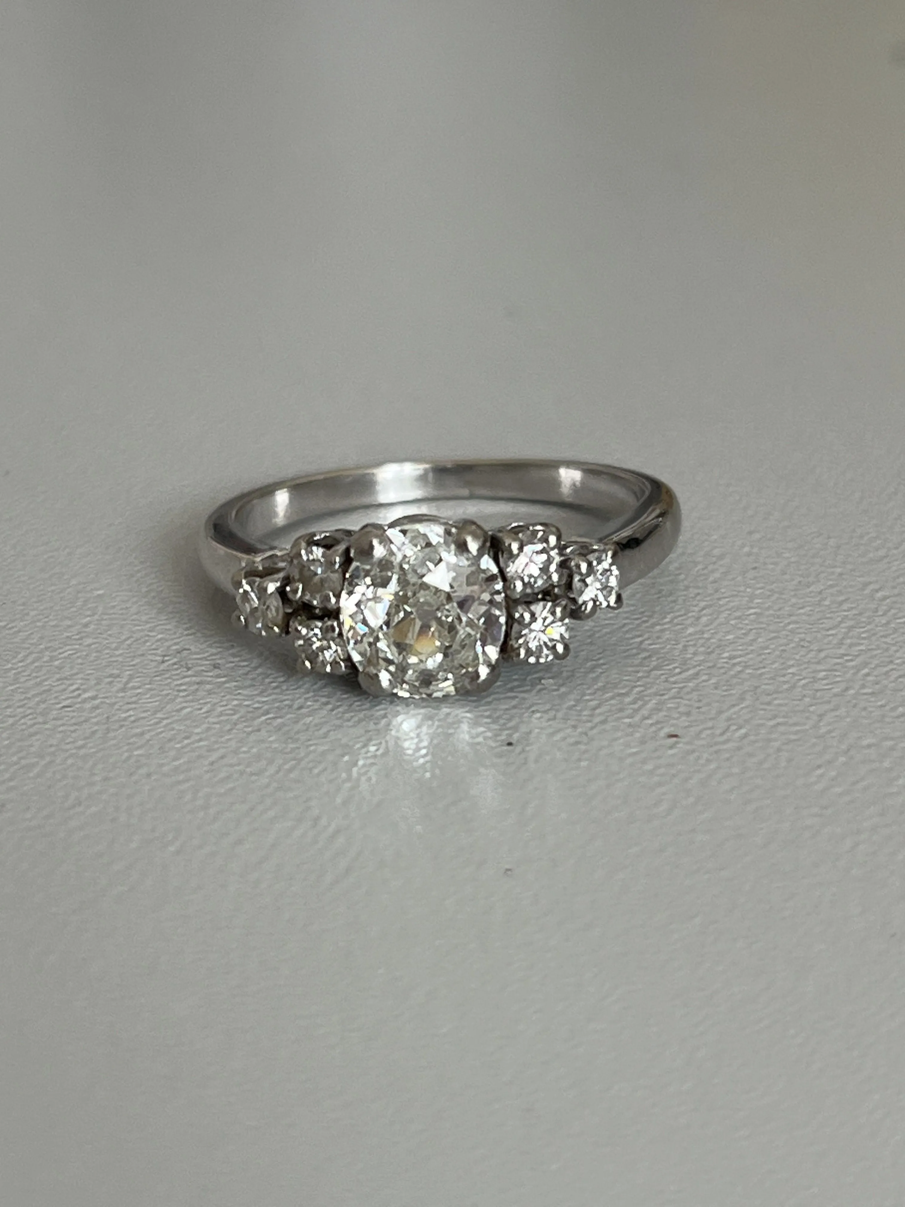 Bague Or blanc diamants sold by 58 Facettes product image thumbnail 2