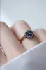 Bague Or rose Argent Saphirs Diamants sold by 58 Facettes