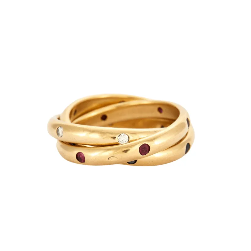 CARTIER – Bague Trinity Constellation sold by 58 Facettes
