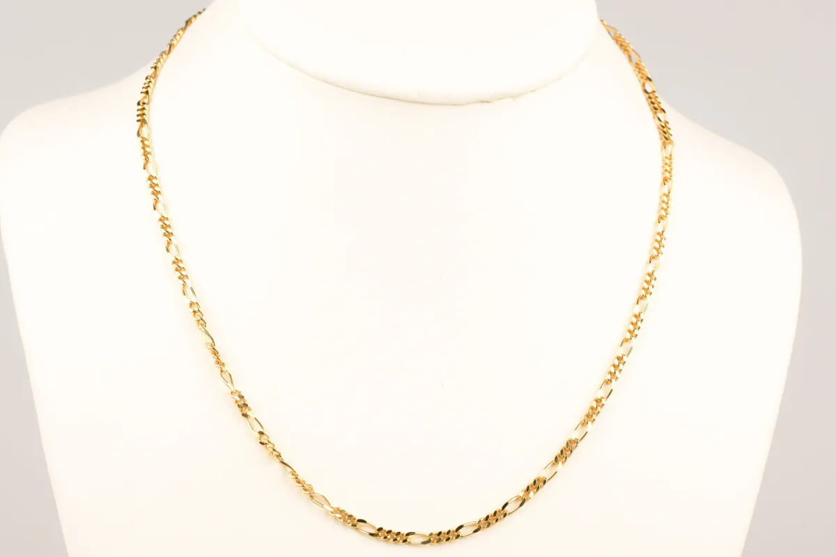 Collier en or maille Figaro sold by 58 Facettes