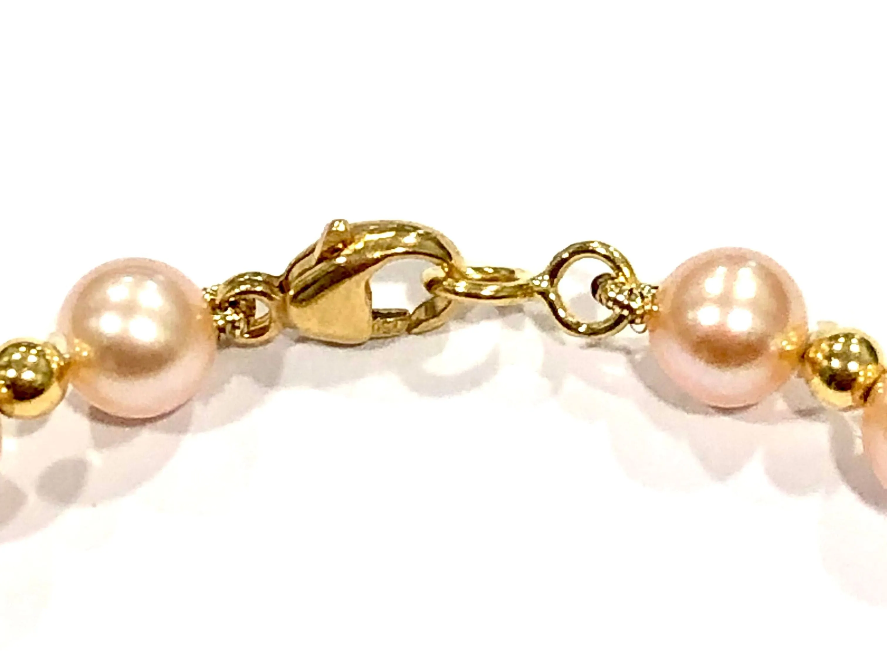 Bracelet perles de culture et boules or jaune sold by 58 Facettes product image thumbnail 5