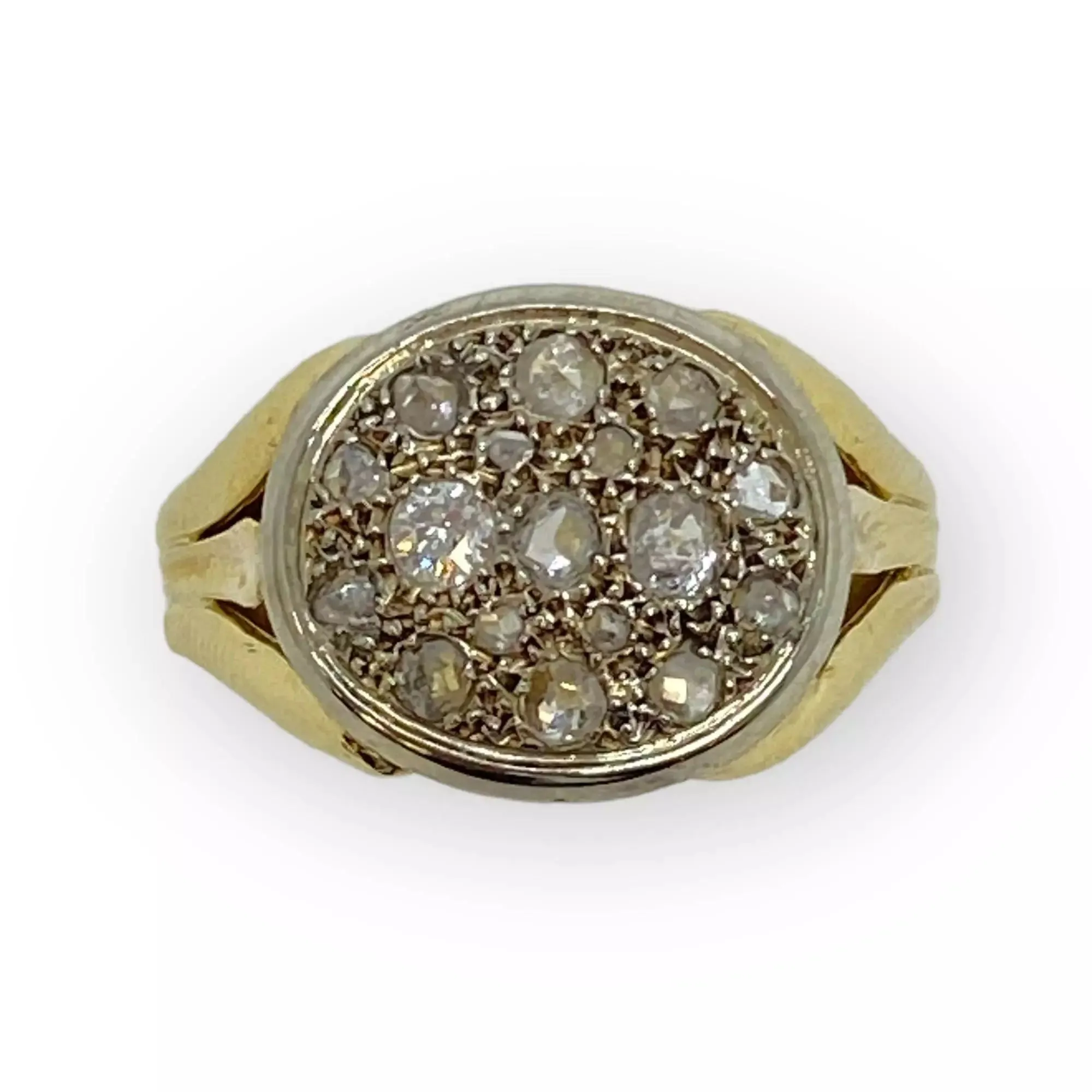 Bague en 2 ors et diamants sold by 58 Facettes product image thumbnail 2