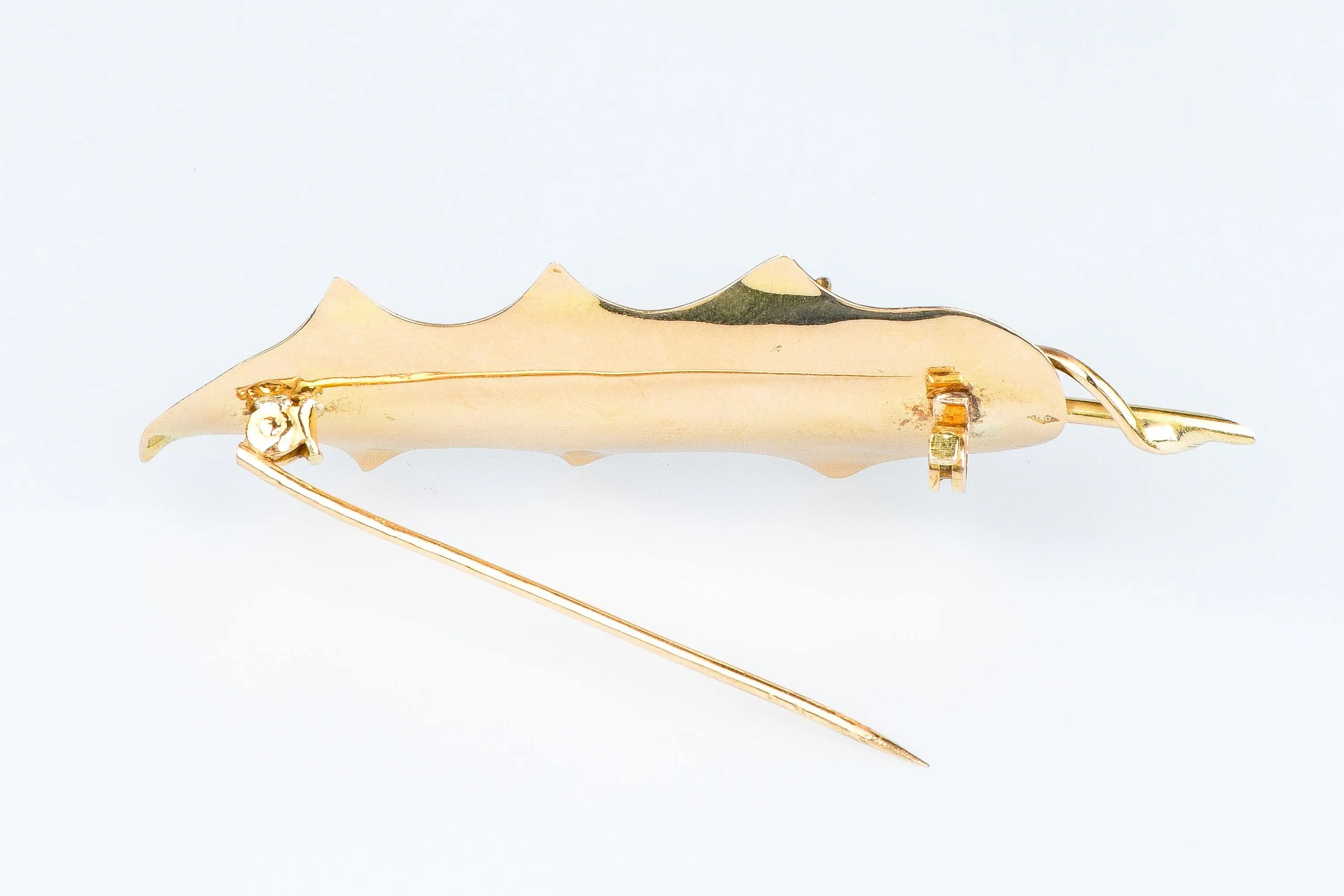 Broche rubis or massif sold by 58 Facettes product image thumbnail 3