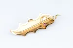Broche rubis or massif sold by 58 Facettes
