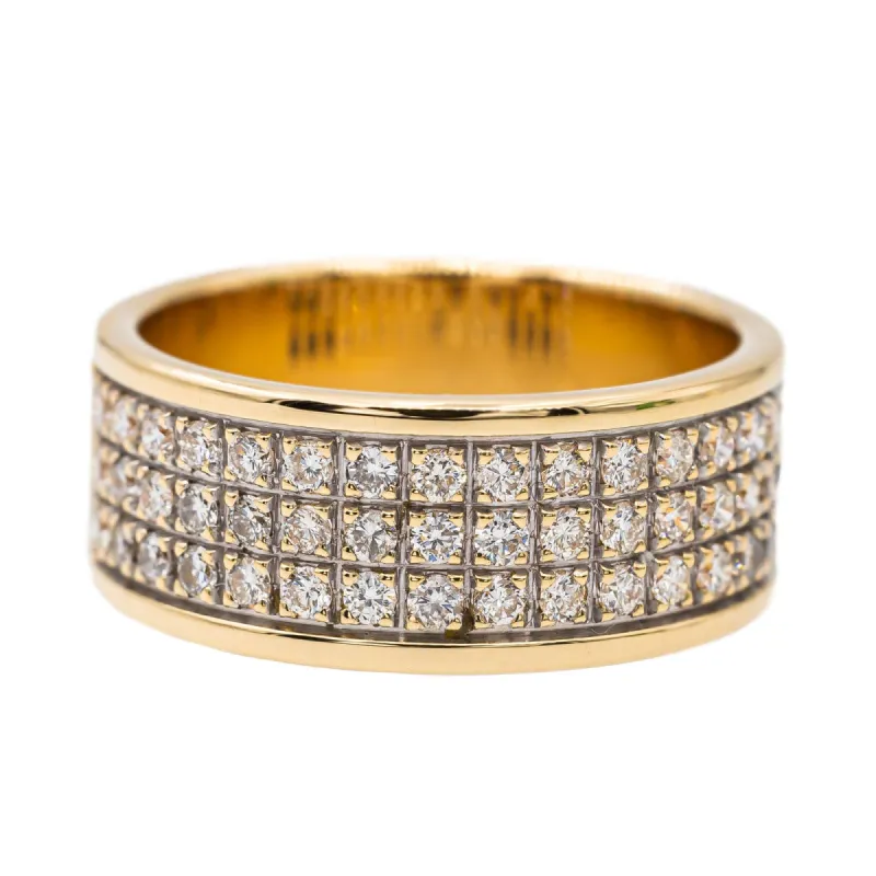 Bague Bandeau Or jaune Diamant sold by 58 Facettes