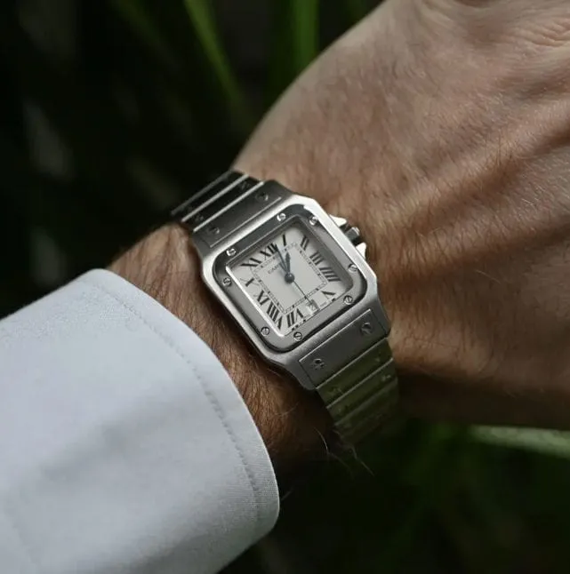 CARTIER - Montre Santos MM sold by 58 Facettes product image thumbnail 2