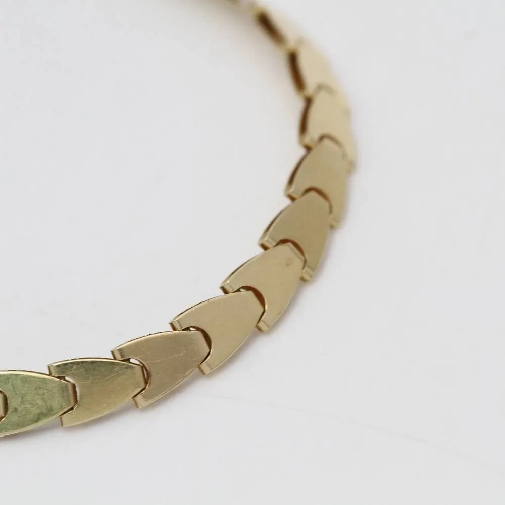 bracelet à chevrons en or sold by 58 Facettes product image thumbnail 2