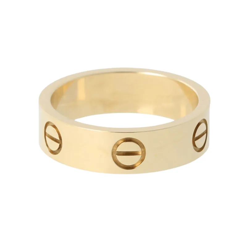 CARTIER - Bague LOVE Or Jaune sold by 58 Facettes