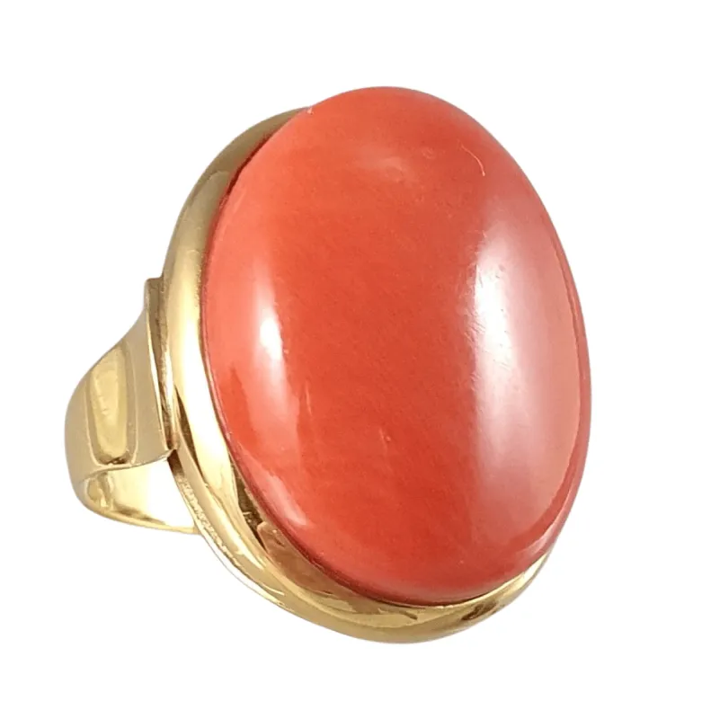 Bague Or jaune Corail sold by 58 Facettes