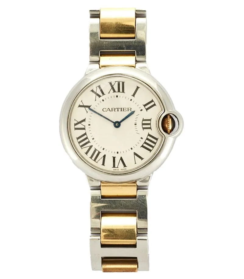 CARTIER - Montre Ballon Bleu Acier et or sold by 58 Facettes