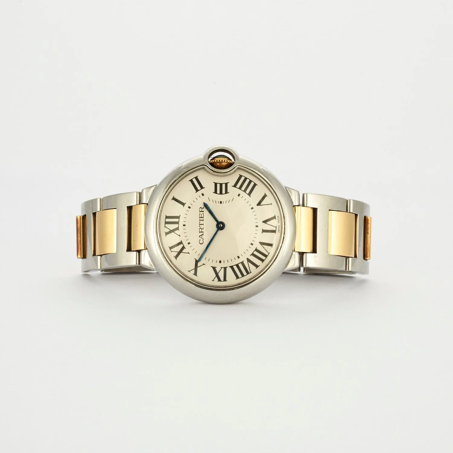CARTIER - Montre Ballon Bleu Acier et or sold by 58 Facettes product image thumbnail 3