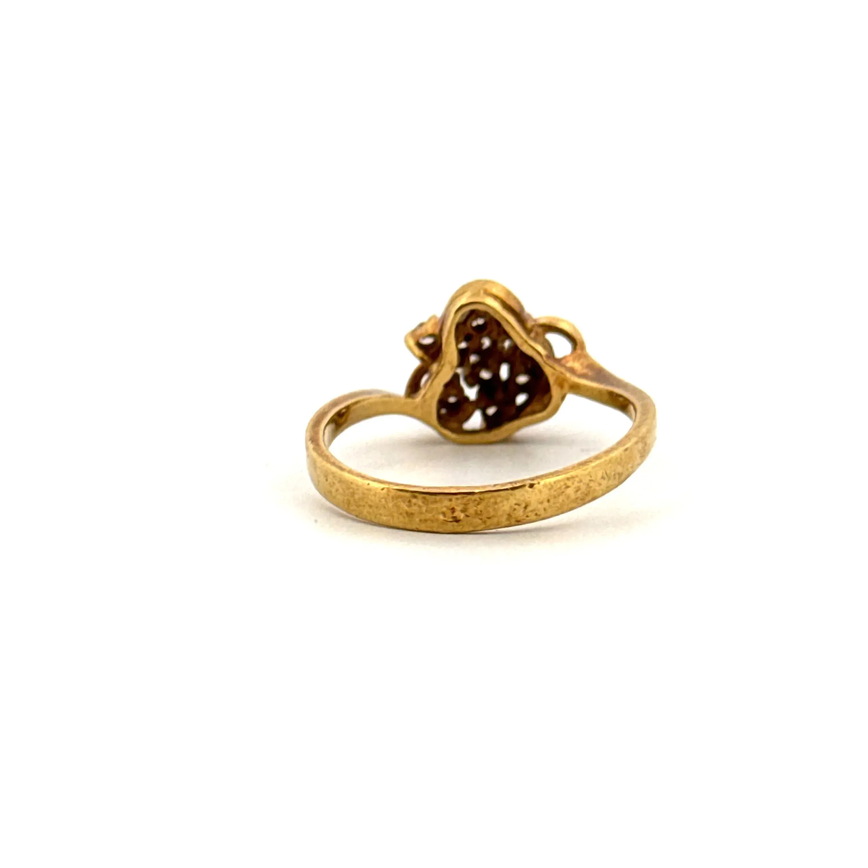 Bague Pavée Or Jaune Diamants sold by 58 Facettes product image thumbnail 4