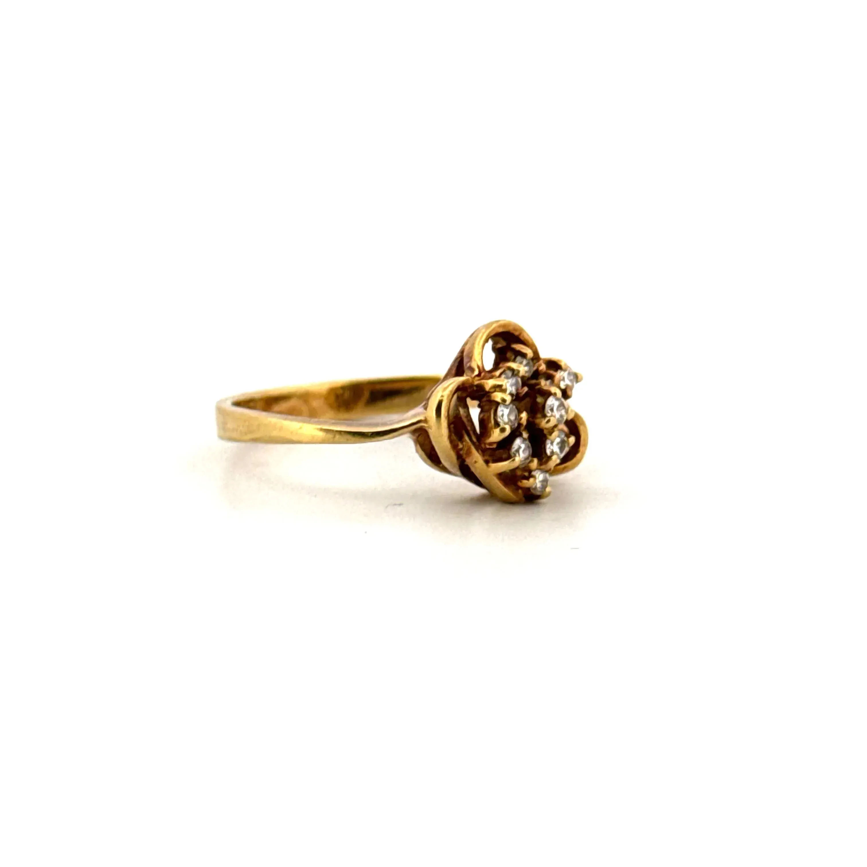 Bague Pavée Or Jaune Diamants sold by 58 Facettes product image thumbnail 5