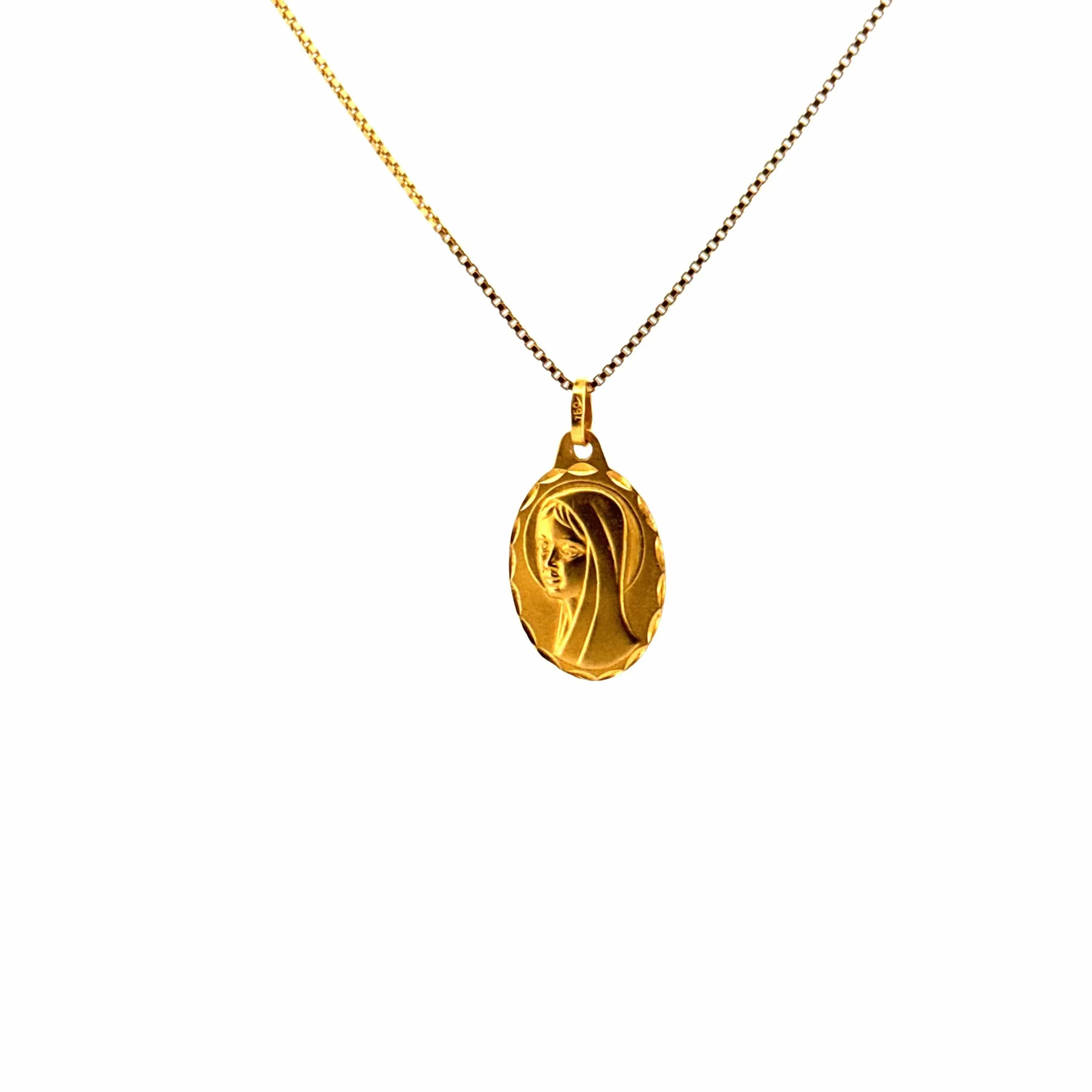 Médaille Marie or jaune sold by 58 Facettes product image thumbnail 3