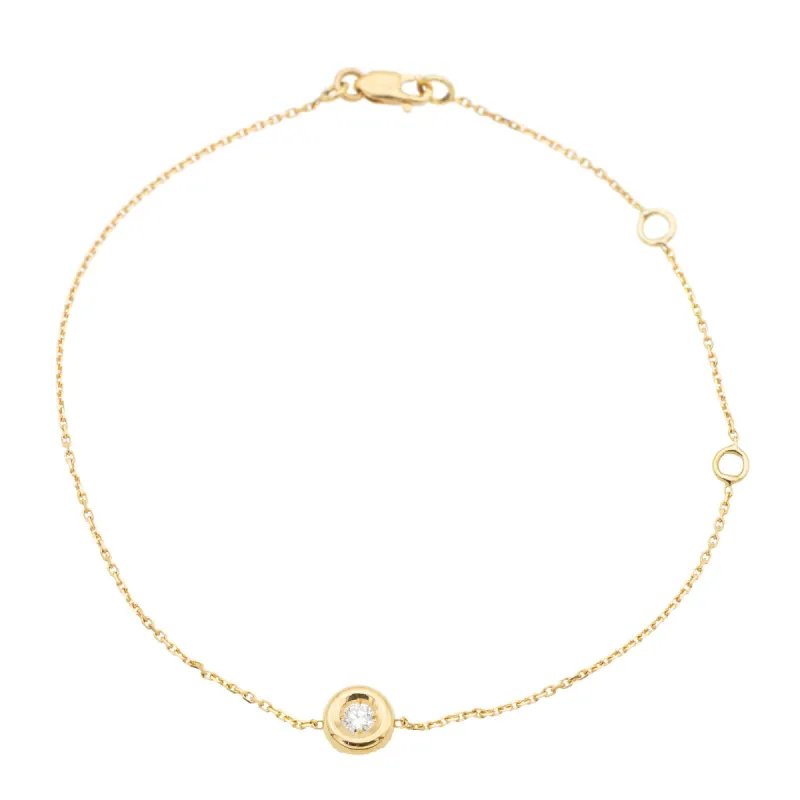 Bracelet Or jaune Diamant sold by 58 Facettes