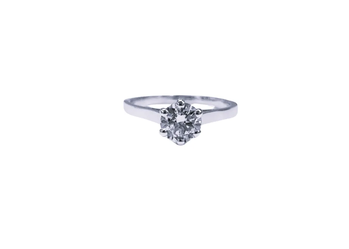 Bague Solitaire diamant 1ct sold by 58 Facettes