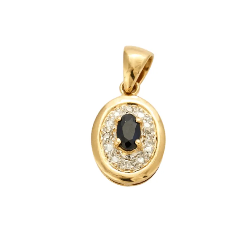 Pendentif saphir et diamants sold by 58 Facettes