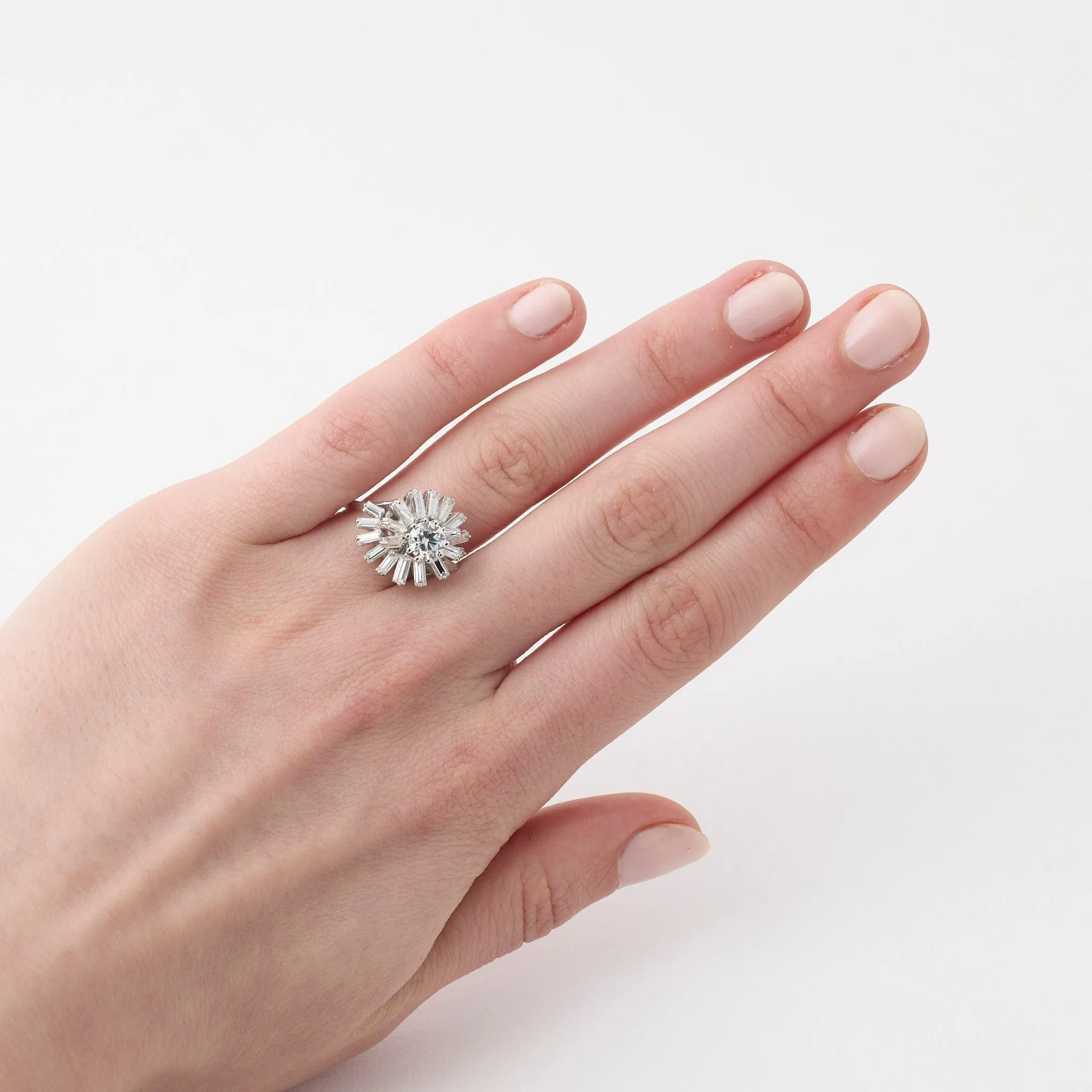 Bague diamants sold by 58 Facettes product image thumbnail 3