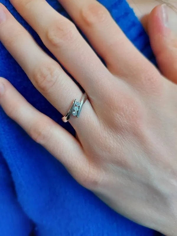 BAGUE TRILOGIE DIAMANTS sold by 58 Facettes product image thumbnail 2