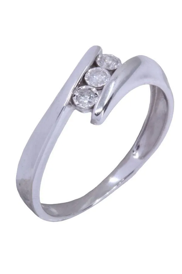 BAGUE TRILOGIE DIAMANTS sold by 58 Facettes product image thumbnail 4
