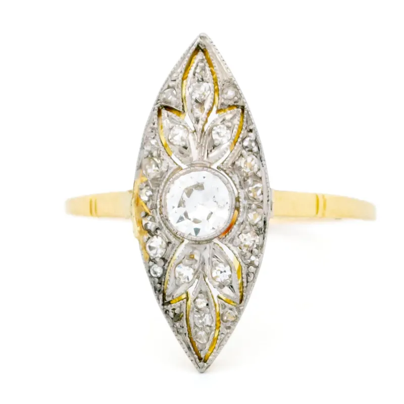 Bague Marquise diamants sold by 58 Facettes