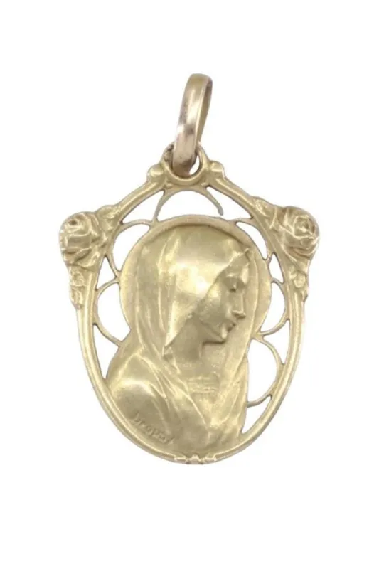 Médaille vierge art-déco sold by 58 Facettes