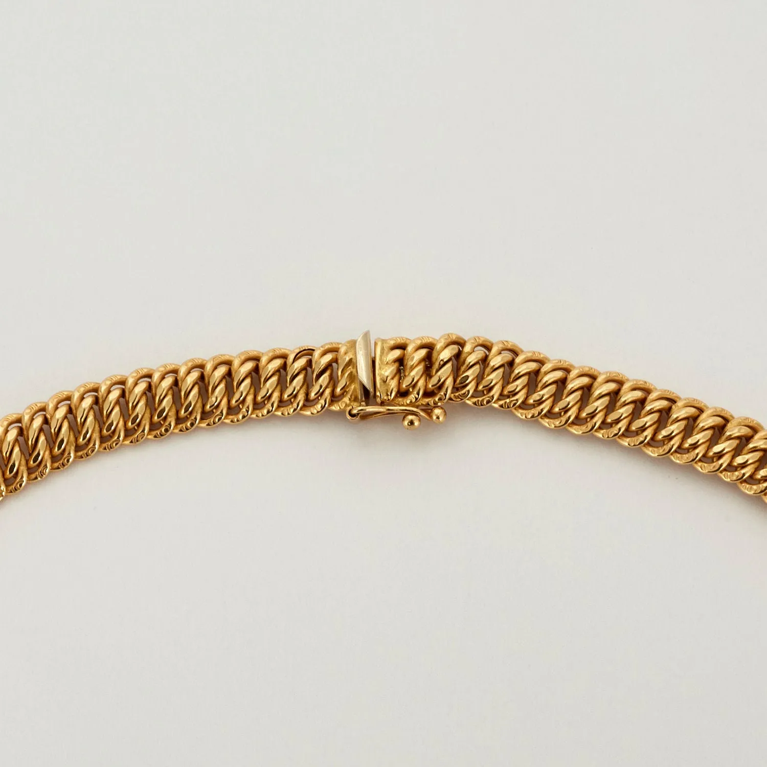 Collier or jaune maille américaine sold by 58 Facettes product image thumbnail 4