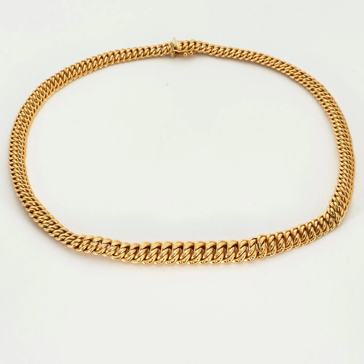 Collier or jaune maille américaine sold by 58 Facettes product image thumbnail 2