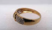 Bague Or et Diamants sold by 58 Facettes