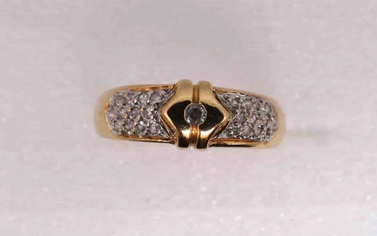 Bague Or et Diamants sold by 58 Facettes