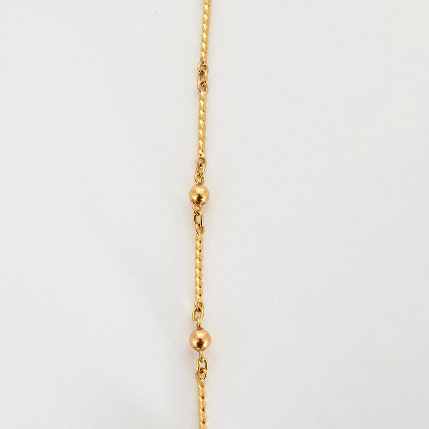 Collier en or jaune maille tressée sold by 58 Facettes product image thumbnail 4