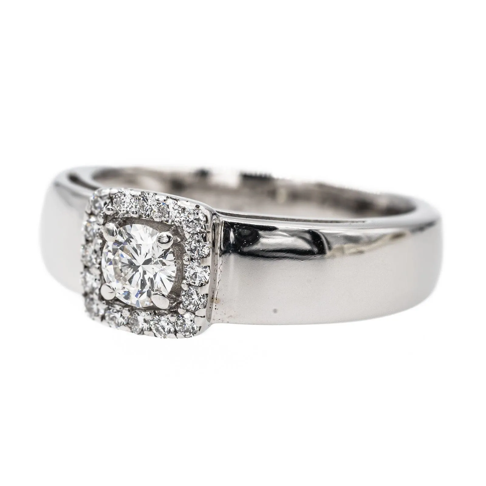 Bague Or blanc Diamant sold by 58 Facettes product image thumbnail 3