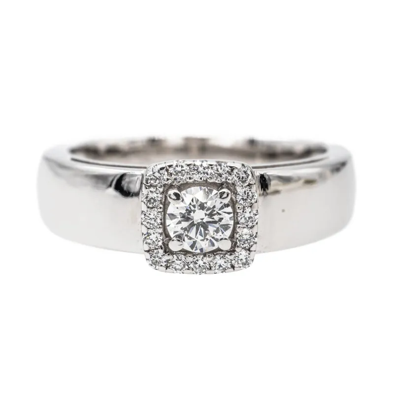 Bague Or blanc Diamant sold by 58 Facettes