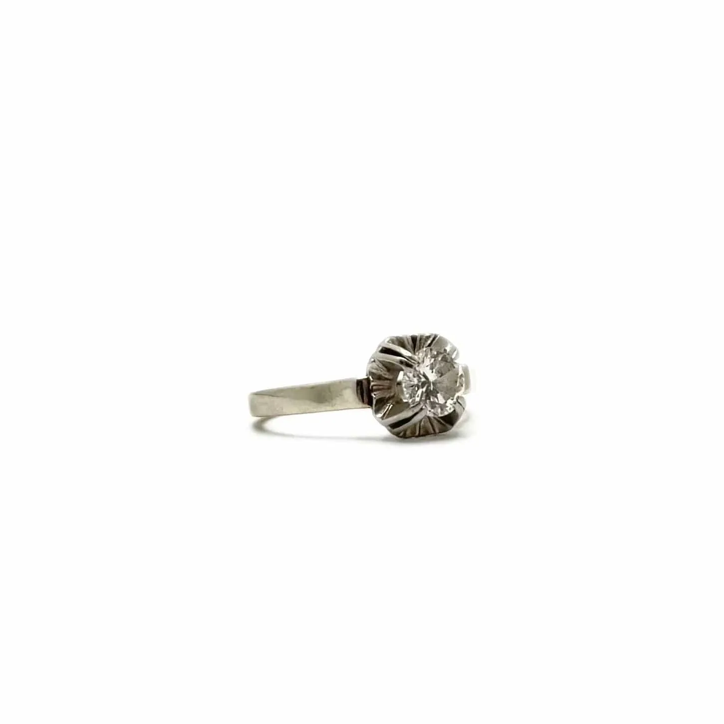 Bague diamant solitaire sold by 58 Facettes product image thumbnail 3