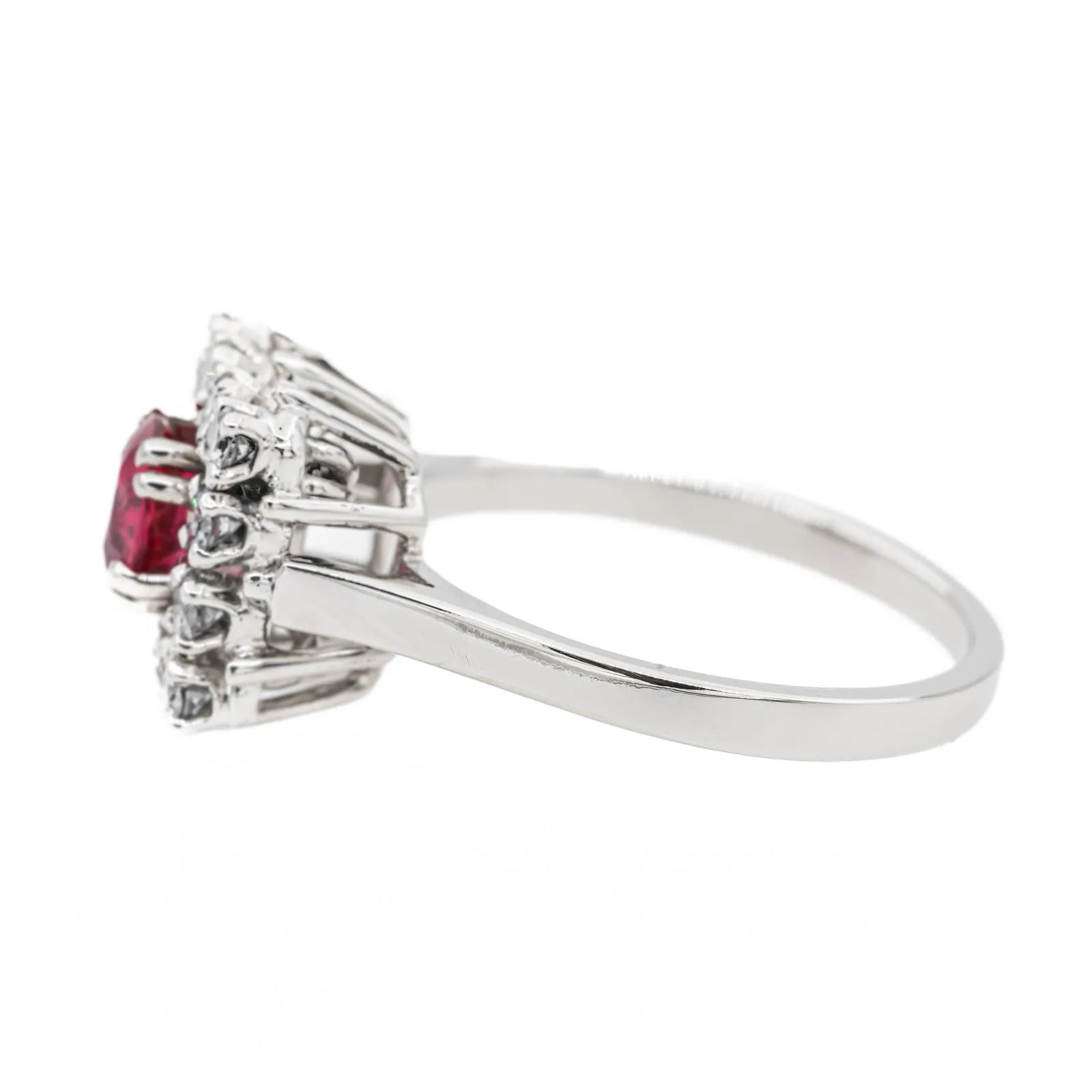 Bague Or blanc Rubis sold by 58 Facettes product image thumbnail 4