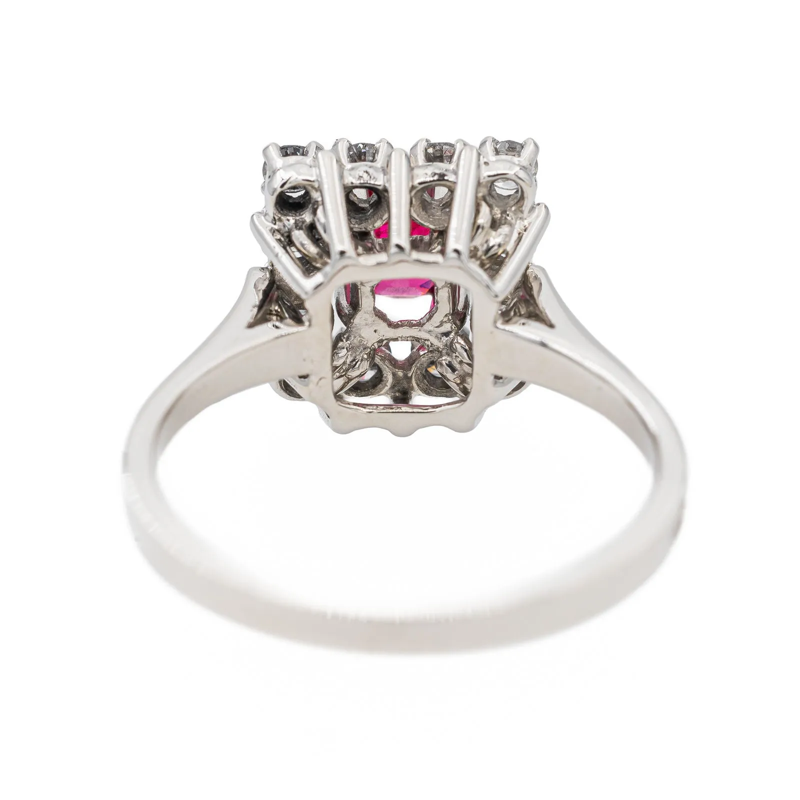Bague Or blanc Rubis sold by 58 Facettes product image thumbnail 5