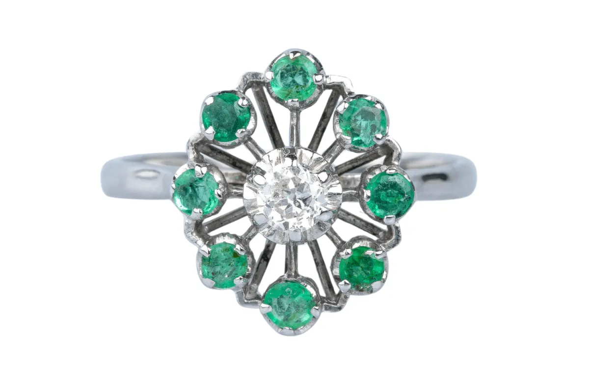 Bague en or blanc sold by 58 Facettes