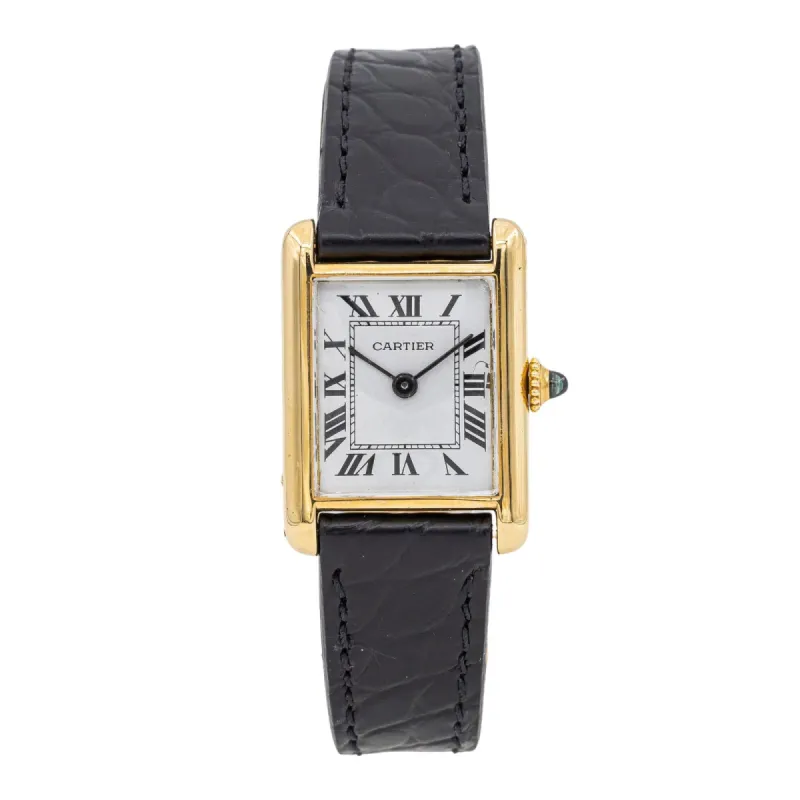 Cartier Montre Tank Or jaune sold by 58 Facettes
