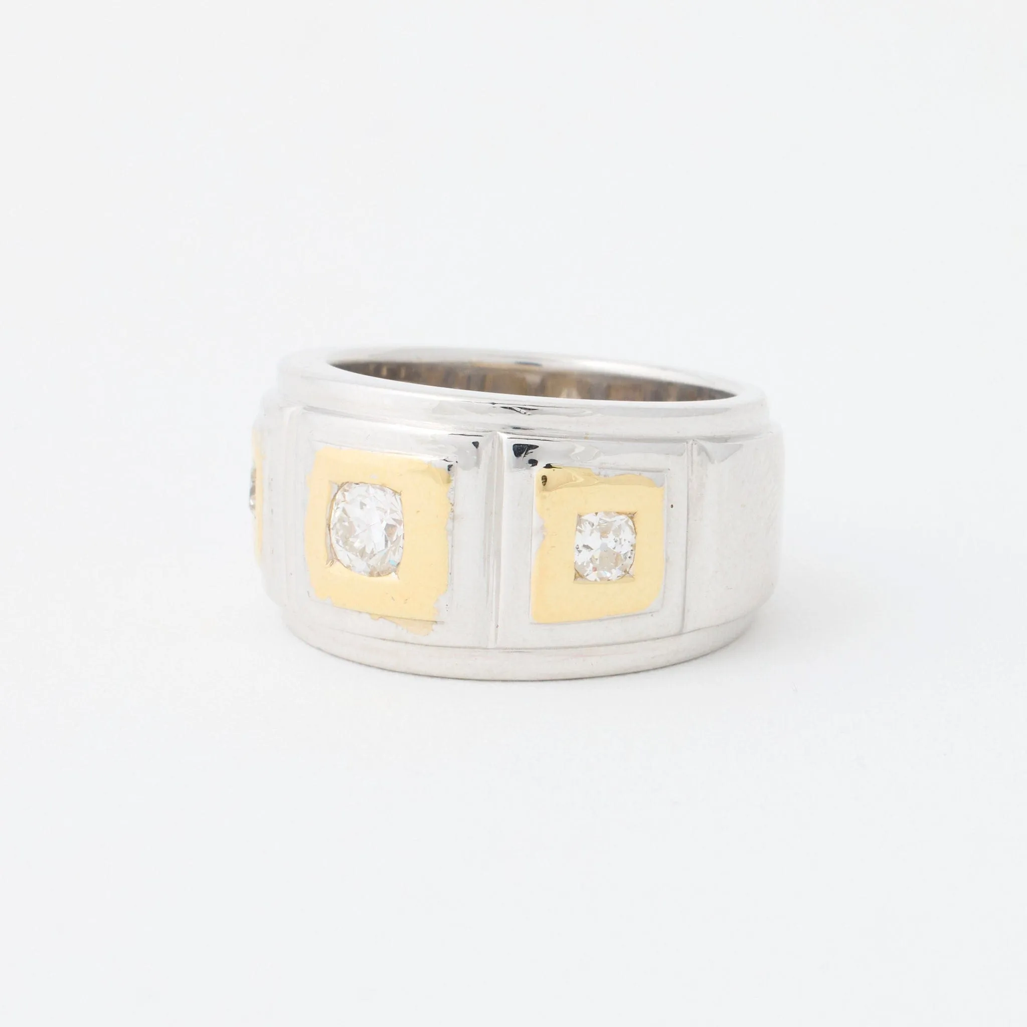 Bague jonc diamants sold by 58 Facettes product image thumbnail 4