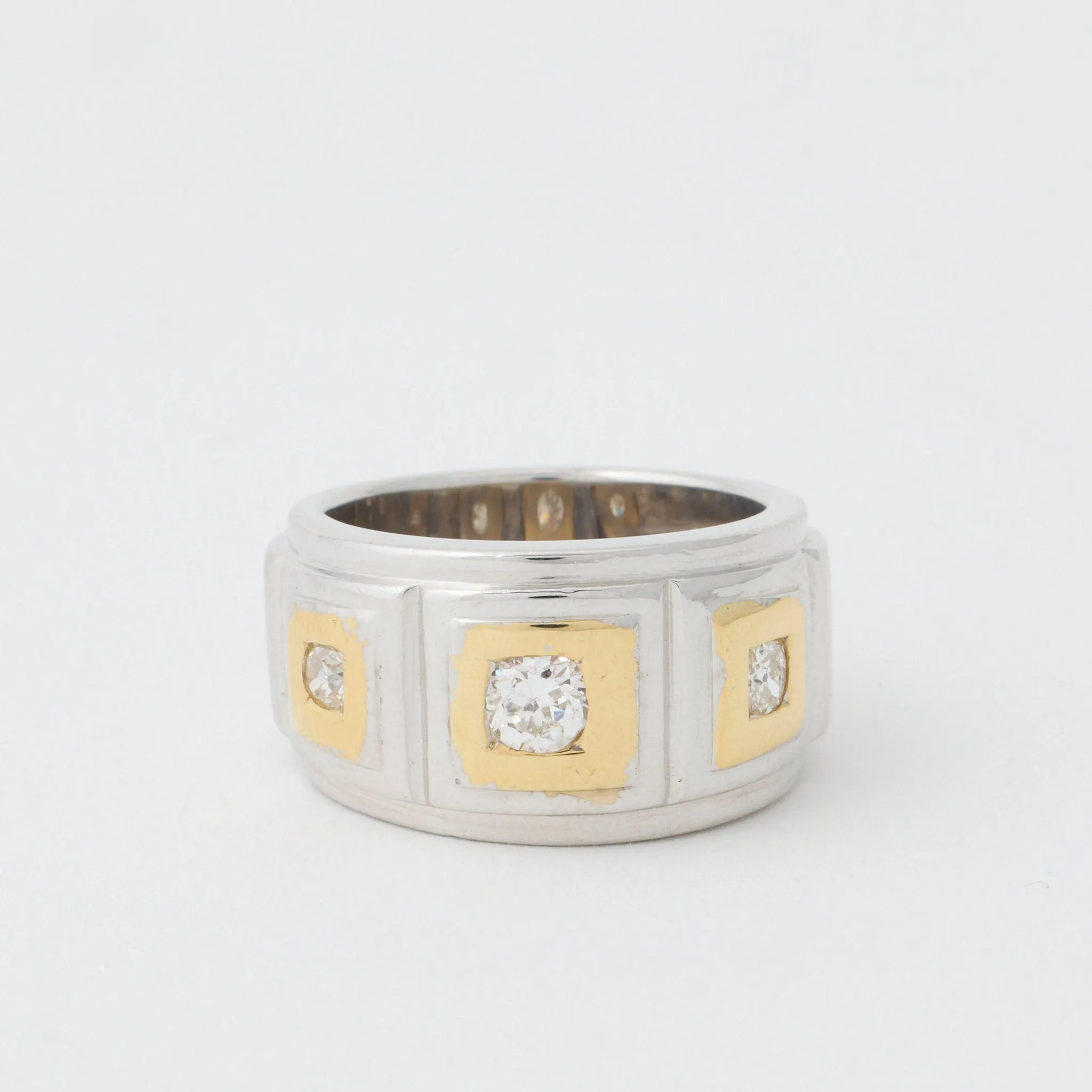 Bague jonc diamants sold by 58 Facettes product image thumbnail 2