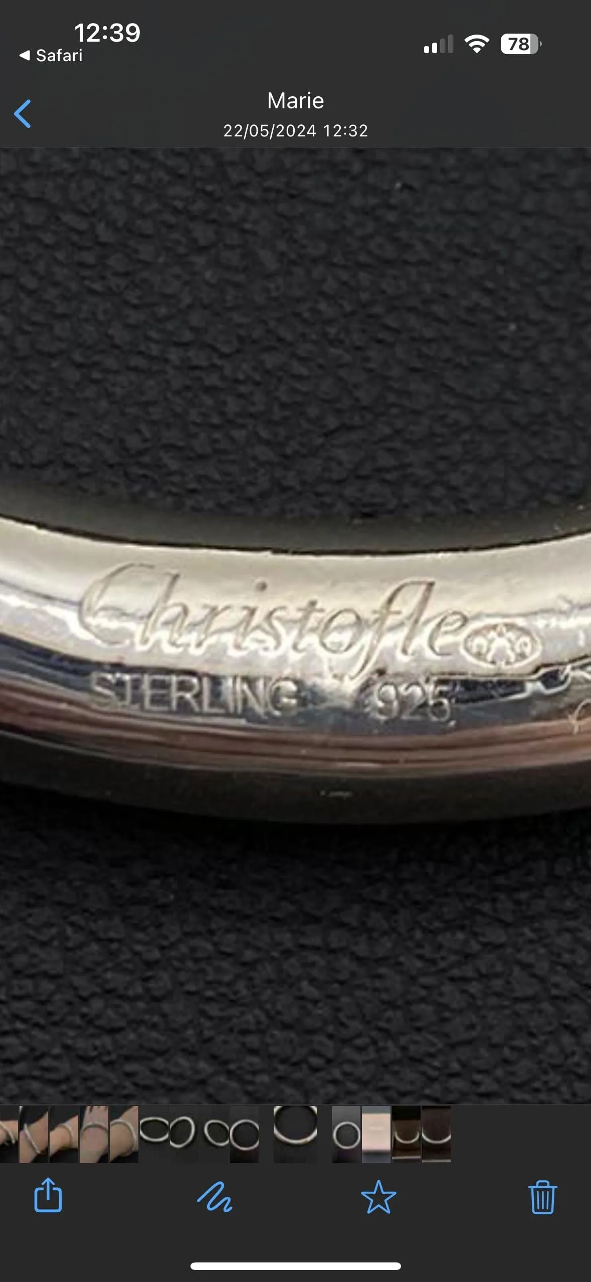 CHRISTOFLE - Bracelet modèle Idole sold by 58 Facettes product image thumbnail 5