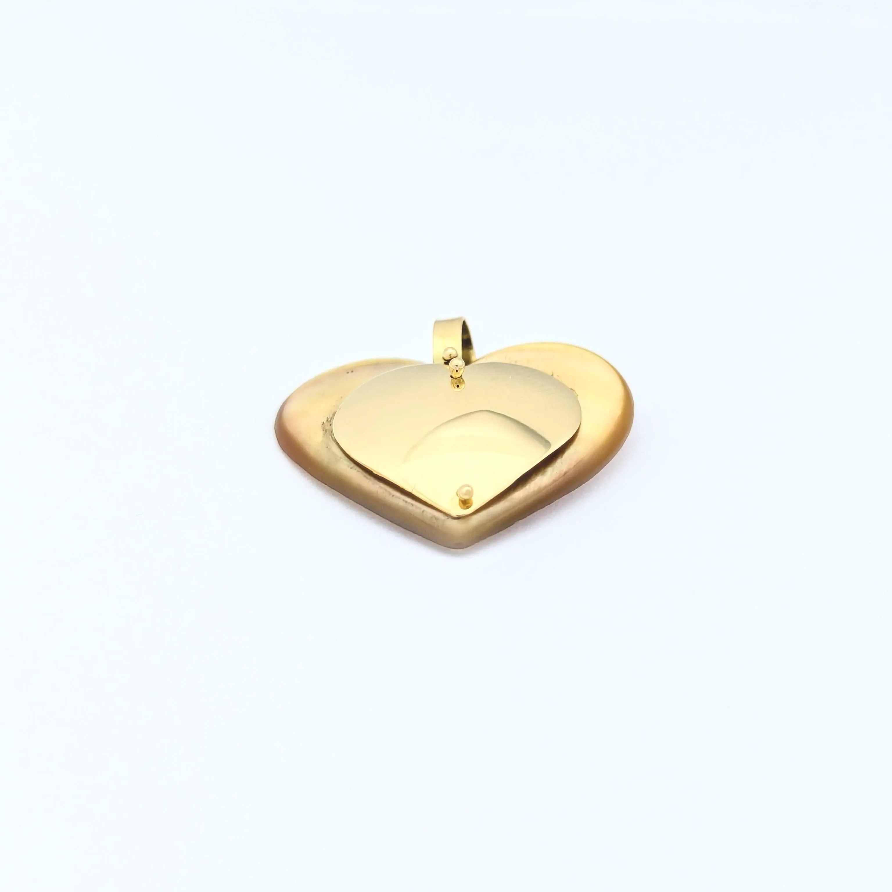 Pendentif cœur or jaune et nacre sold by 58 Facettes product image thumbnail 5