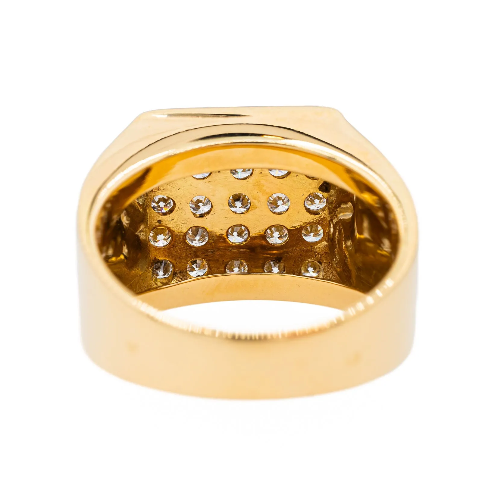 Bague Chevalière Or jaune Diamant sold by 58 Facettes product image thumbnail 5