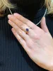 Bague Saphir 1.62 Cts Diamants Or Jaune sold by 58 Facettes