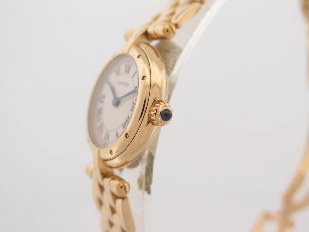 vintage montre CARTIER panthere ronde vendome 23mm or sold by 58 Facettes product image thumbnail 4