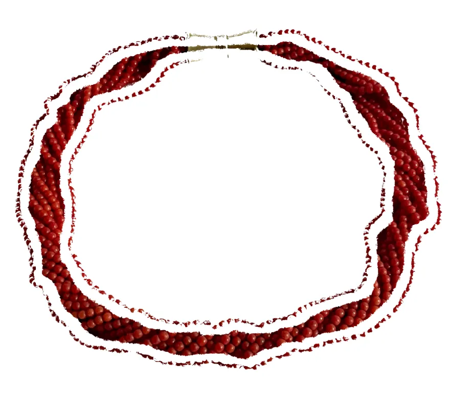 Collier corail rouge de la Méditerranée sold by 58 Facettes