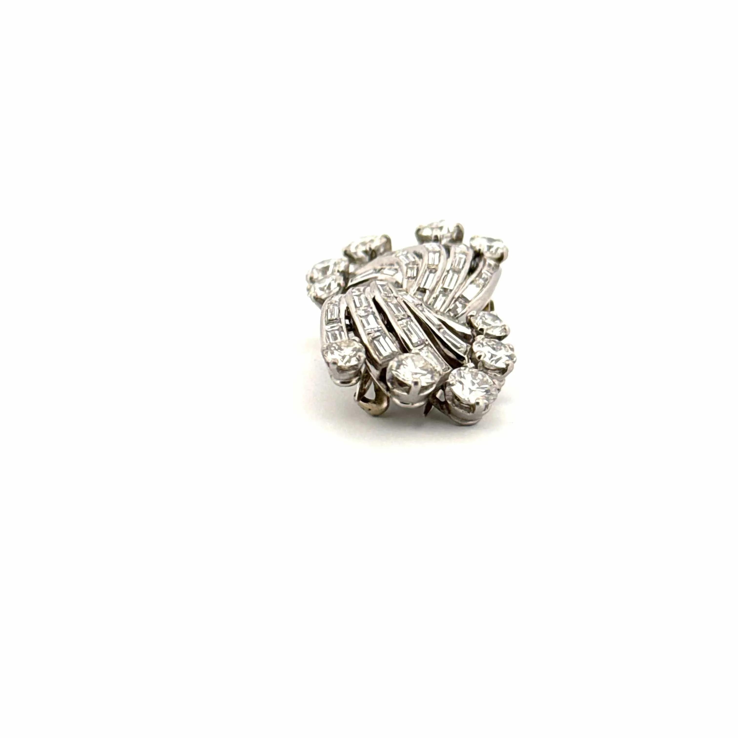 Broche Or Blanc & Diamants sold by 58 Facettes product image thumbnail 5