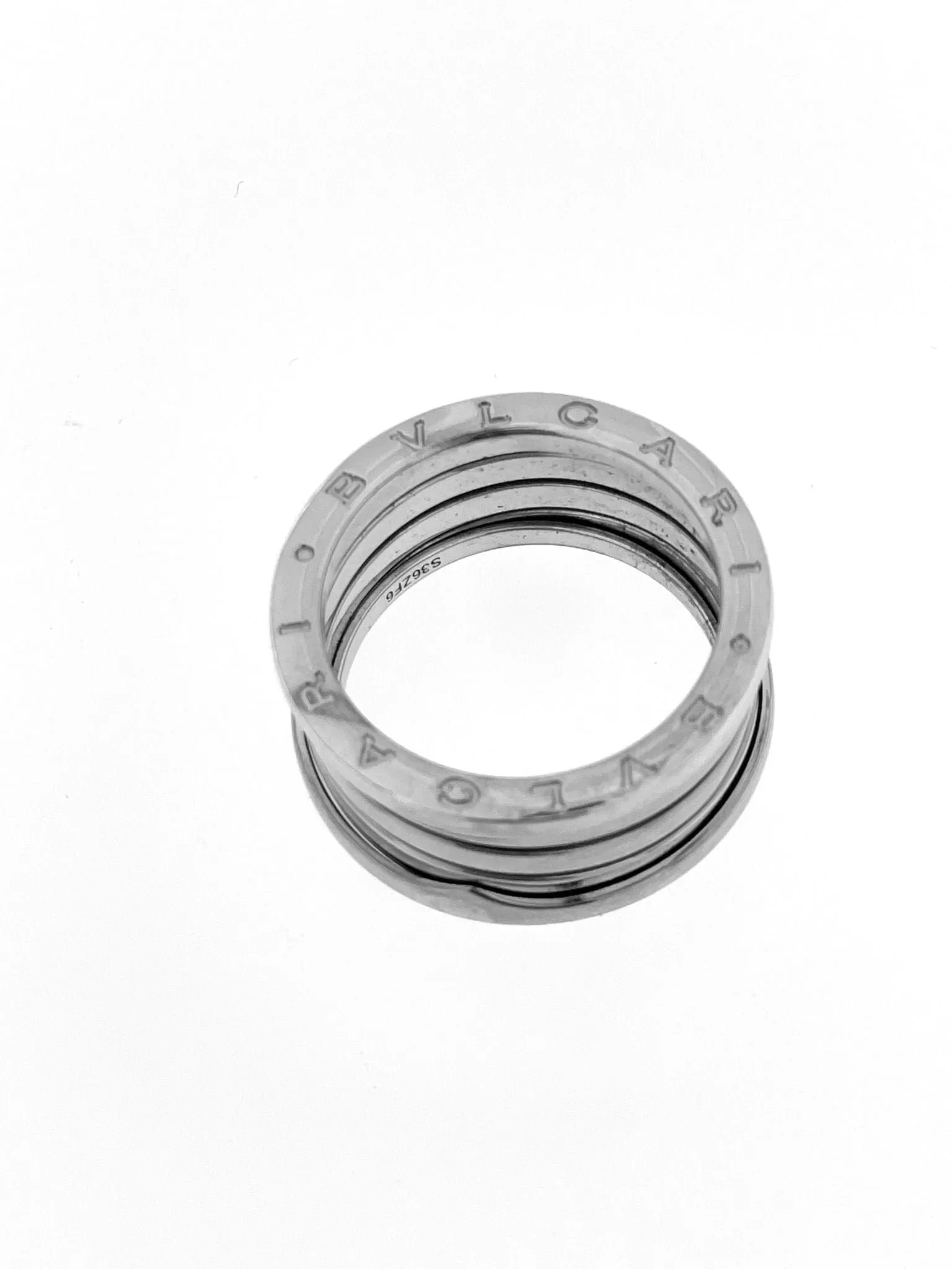 BULGARI - Bague B.Zero1 Or Blanc sold by 58 Facettes product image thumbnail 5