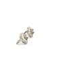 Dormeuses or blanc et diamants sold by 58 Facettes